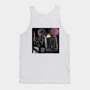 Astronot Galaxy Tank Top